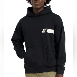 NEW BALANCE MENS ATHLETIC RELAXED HOODIE SIZE: L